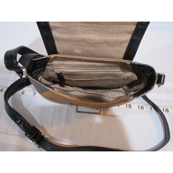 Brighton Purse Micro Crossbody Zebra Print Diva Handbag 8"x6"x2" - Picture 2 of 7